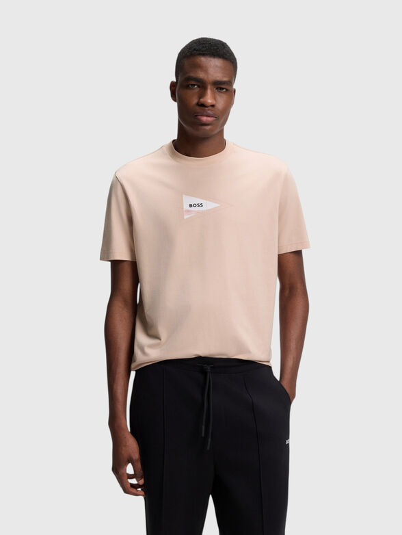 T-shirt with a statement print on the back - 1