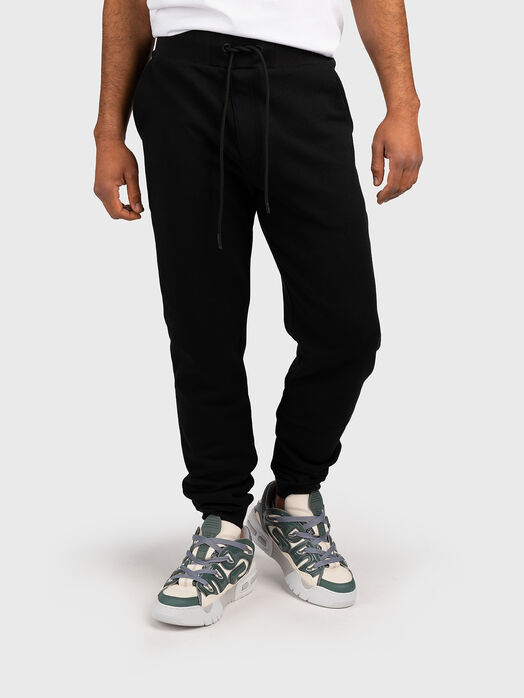 Black sports trousers