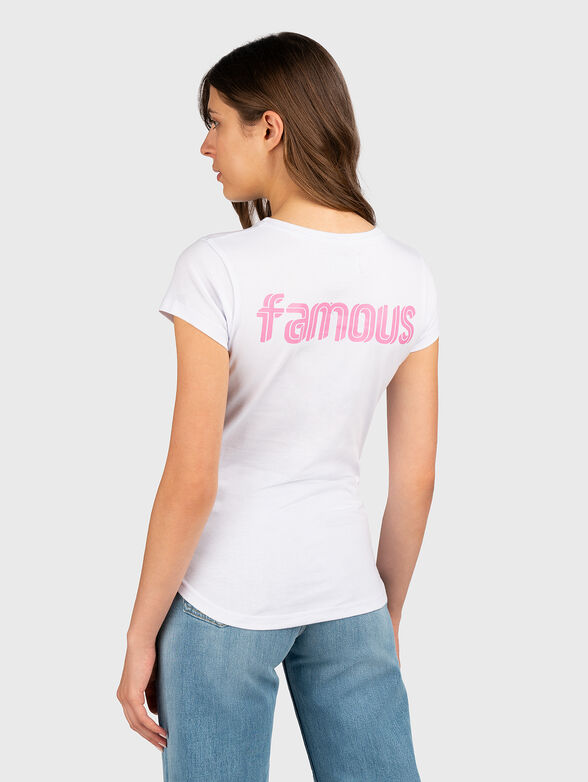 T-shirt with accent on the back - 2