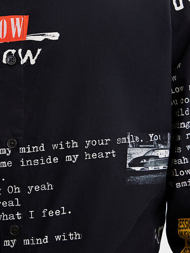 CARLO shirt with art print - 5