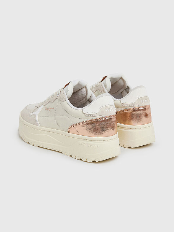 KORE SUN leather sneakers - 3