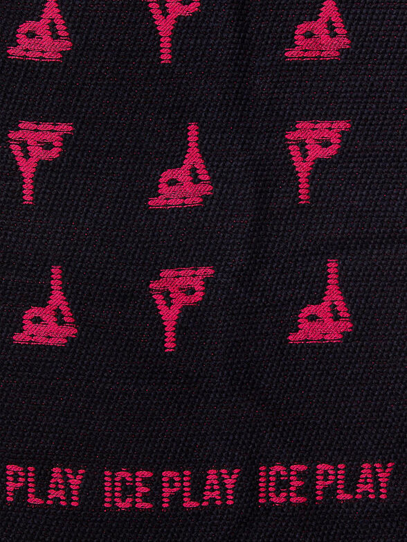 Scarf with logo details - 2