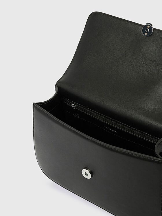 Кожена чанта със сваляща се дълга презрамка - 2