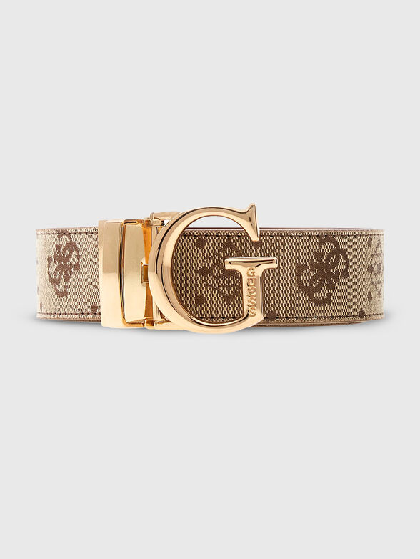 NEDA belt with logo buckle - 1