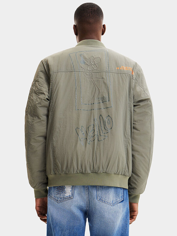 Bomber jacket with art details - 2