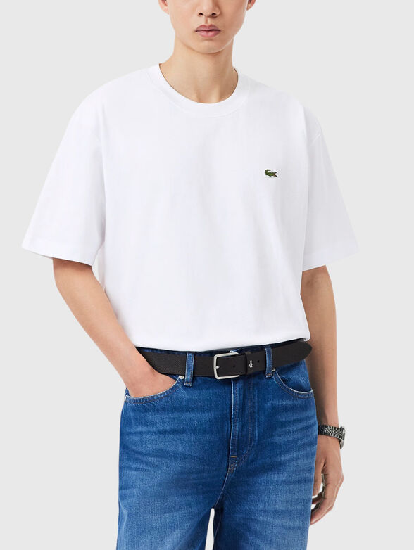 Cotton-blend T-shirt - 1
