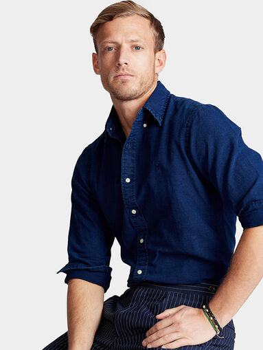 Shirt with Pony logo embroidery - 4