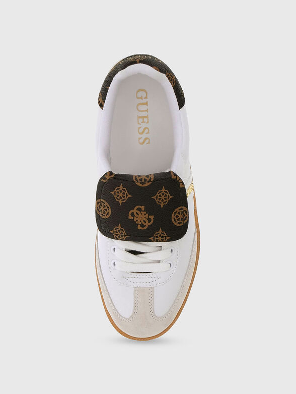 OLEEZA sports shoes with suede details - 6