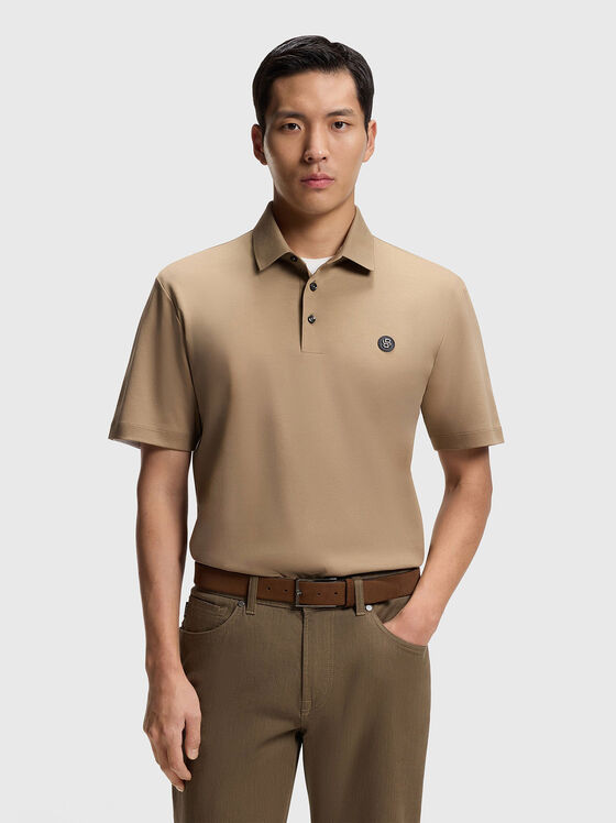 Поло-шърт от памук с къс ръкав - 1