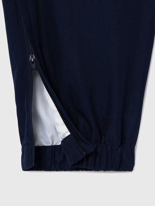 Sports trousers with logo detail  - 5