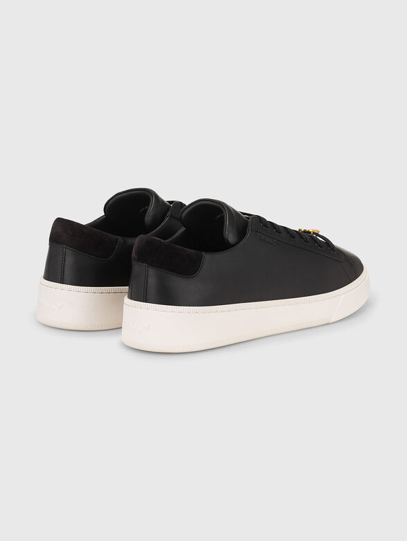 RYVER black sneakers with metal detail - 3