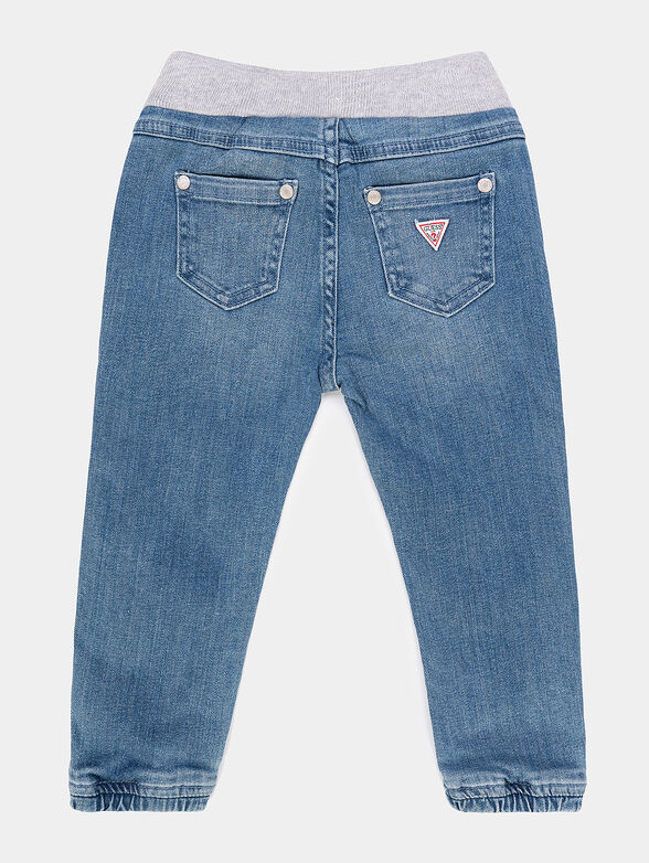 Jeans with elastic waist - 2