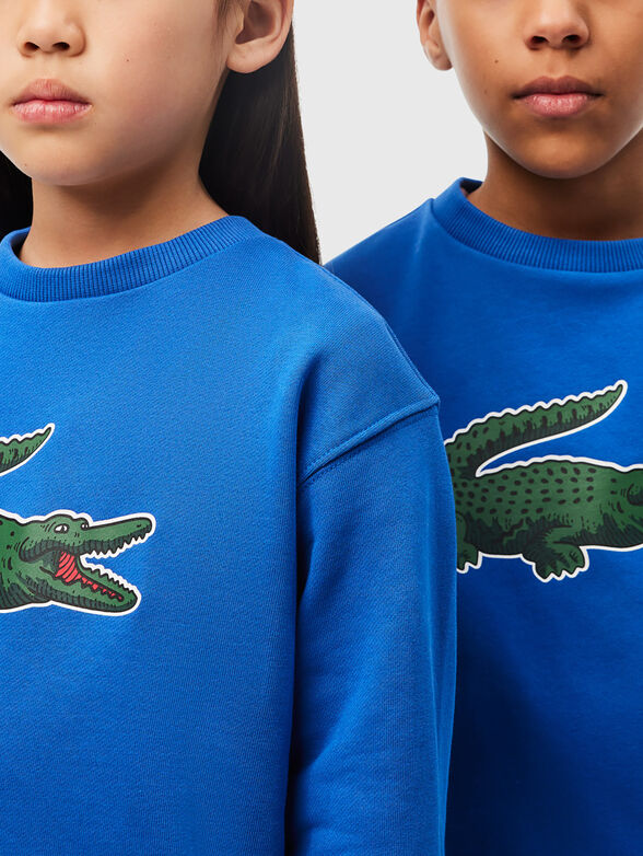 Cotton sweatshirt with accent logo  - 3