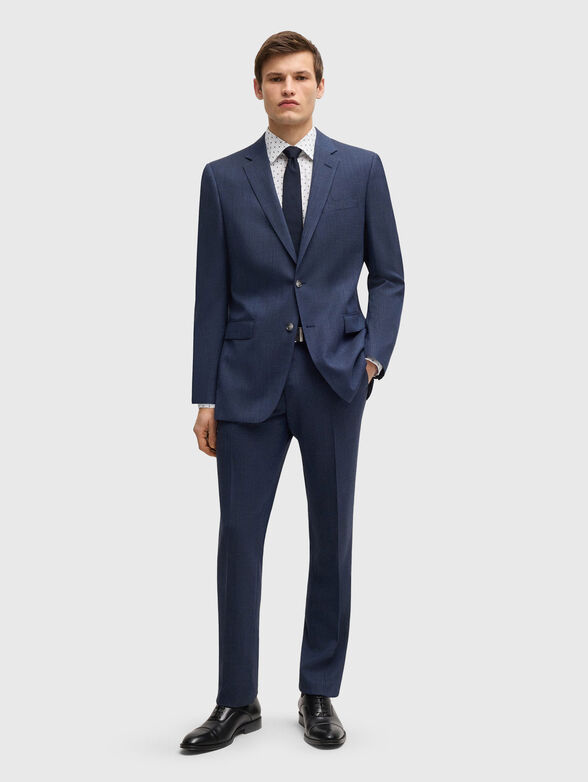 Cotton shirt with long sleeves and print - 2