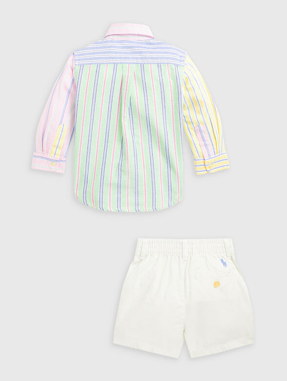Two-piece set with logo accent - 2