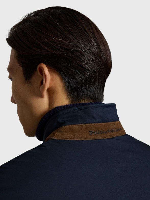 Transitional jacket with a double zip - 5
