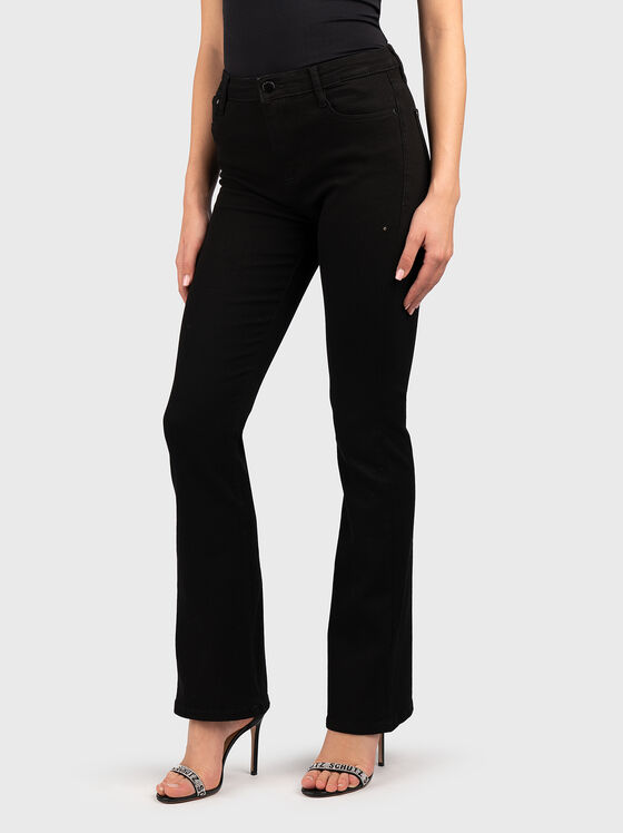 Дънки с широки крачоли - 1