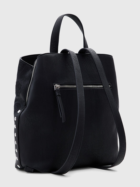 DEJAVU black backpack brand DESIGUAL — Globalbrandsstore.com/en display picture 2