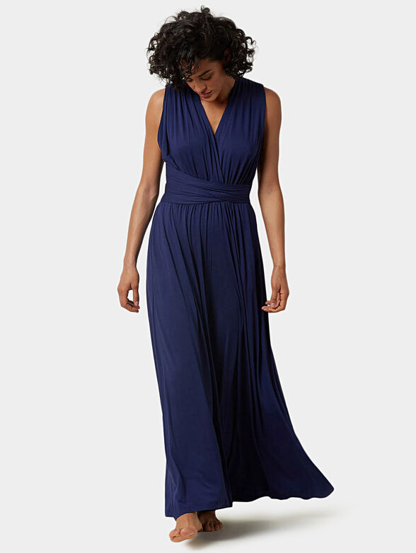 SUMMER GLAM jumpsuit in blue color - 1