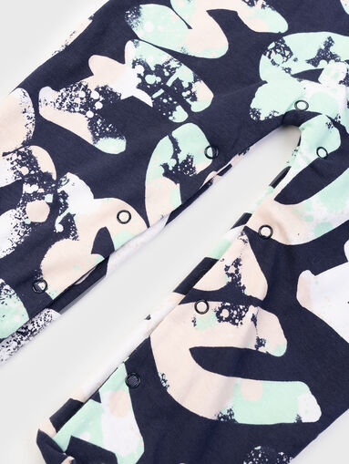 Bodysuit with triangular logo accent - 4