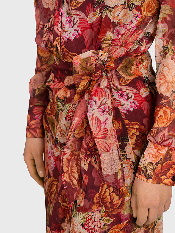 LAMA dress with animal print - 3