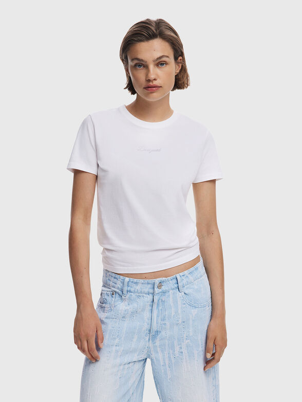 Denim jeans with accent rips - 5