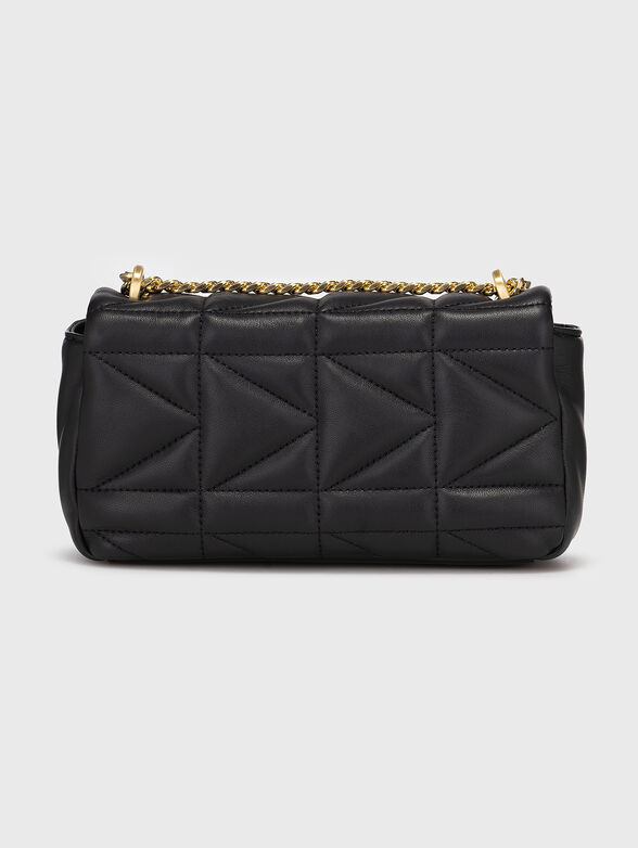 Crossbody bag with golden logo detail - 3