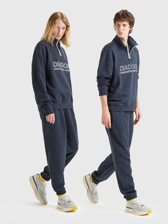 LEGACY unisex sweatshirt with zip - 1