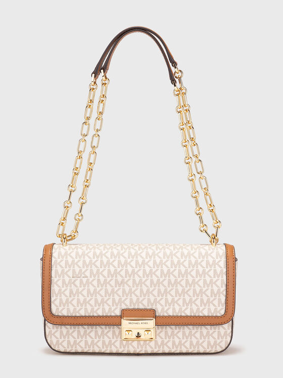 Кросбоди чанта с акцентна дръжка - 1