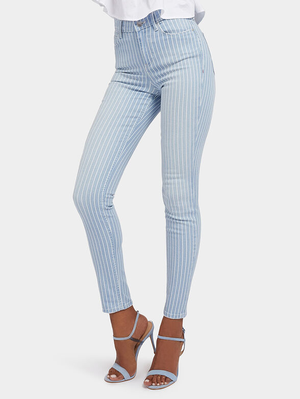 Skinny high-waisted jeans - 1