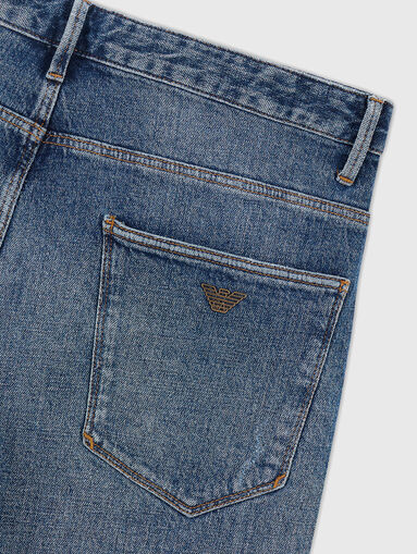 Slim jeans in blue - 4