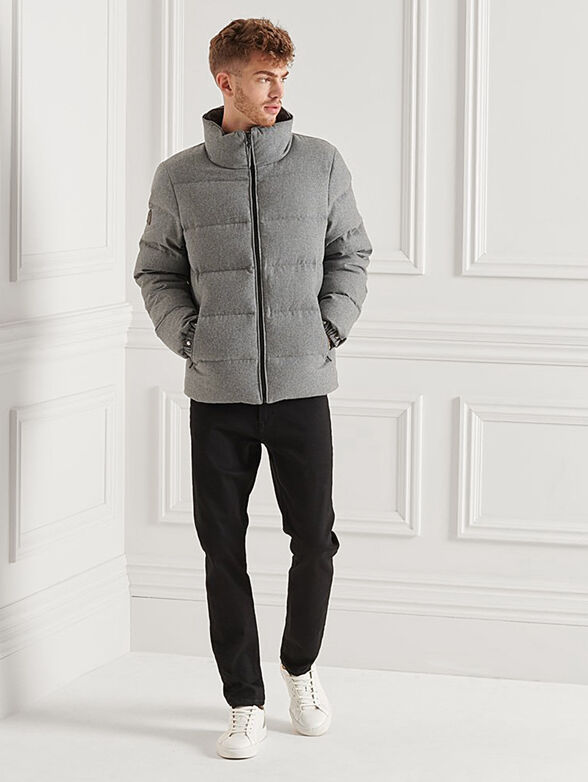 Down jacket with pockets - 2