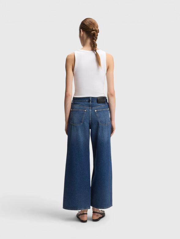 GEREDITH high waisted jeans with wide legs - 2