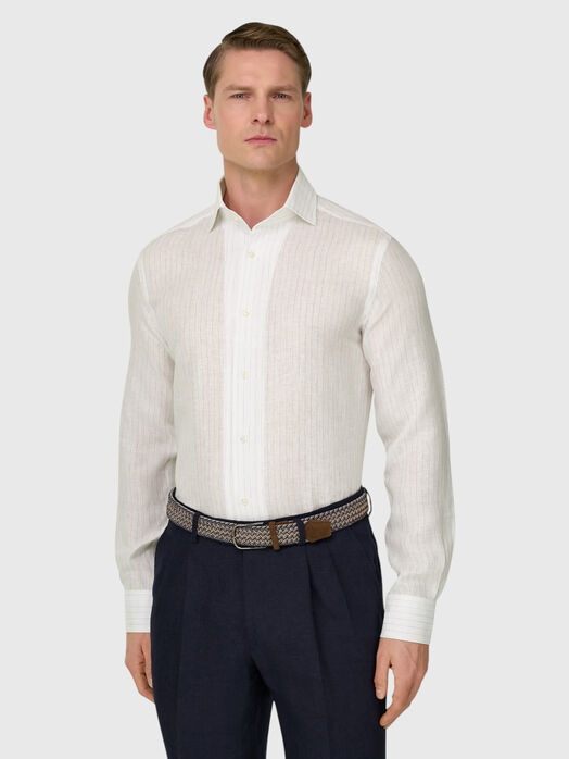 Striped linen shirt