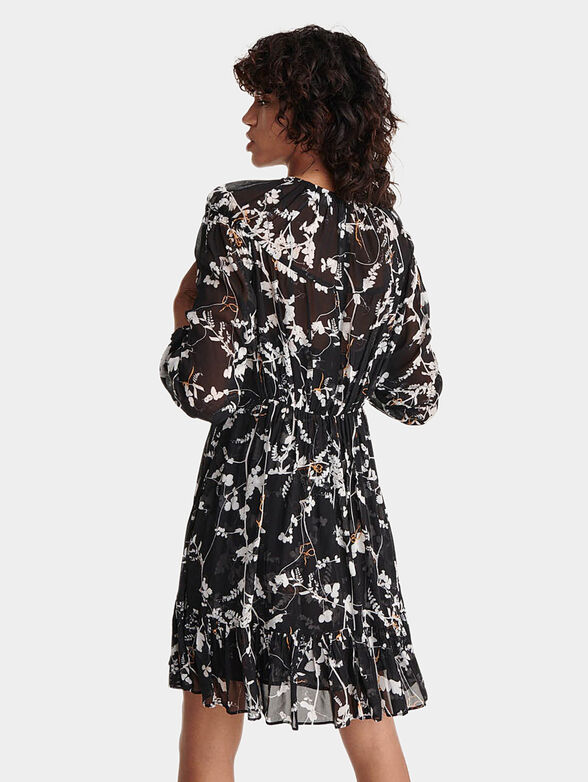 Dress with floral print - 2