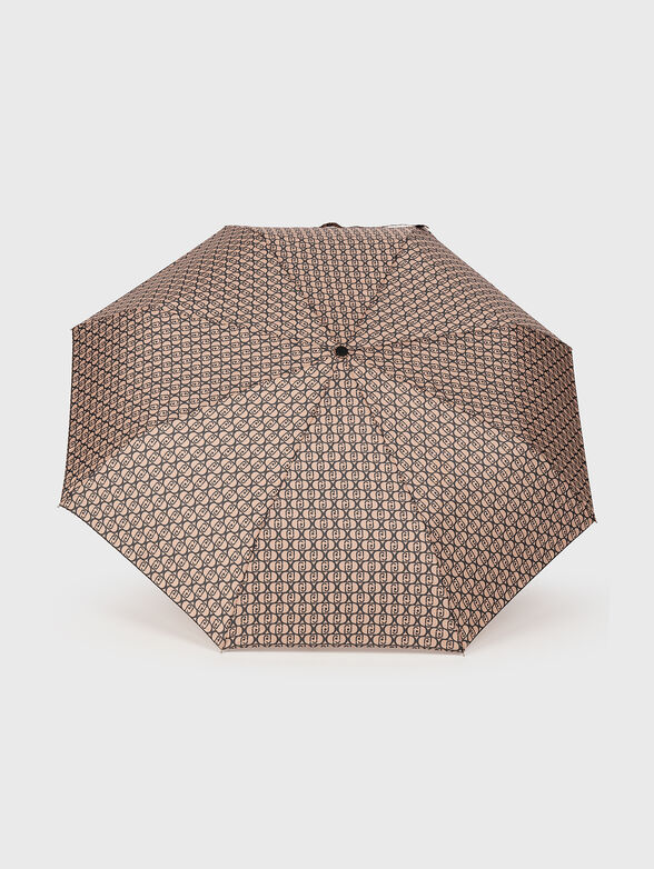 Monogram logo print umbrella - 4