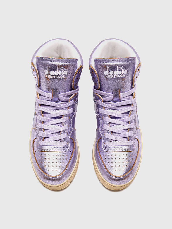 MI BASKET METAL USED shoes in purple - 6