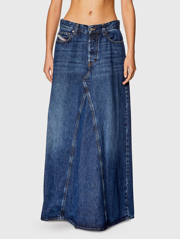 DE-PAGO denim maxi skirt - 1