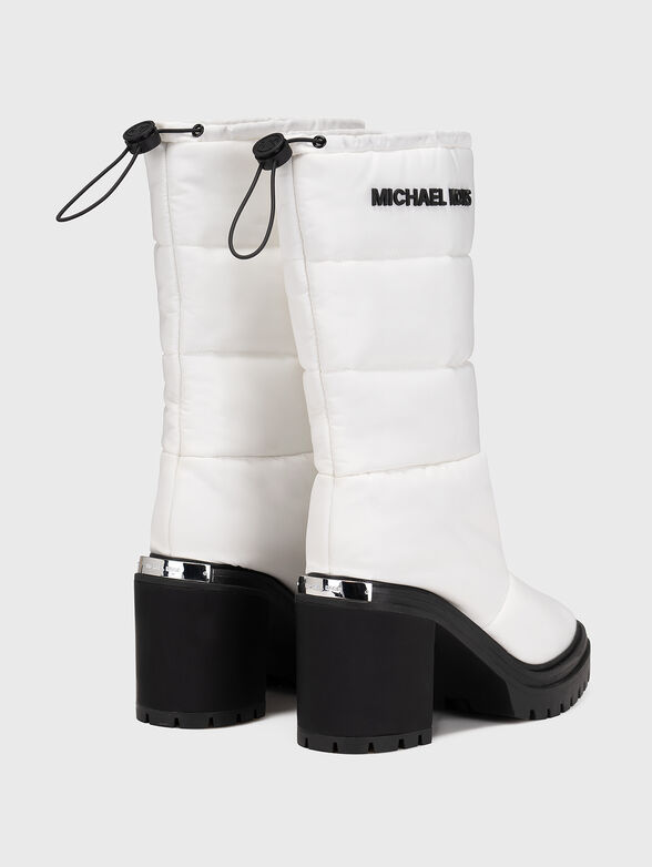 HOLT quilted boots with logo detail - 3