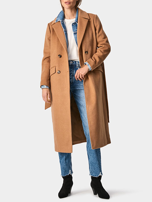 MICA coat in black color
