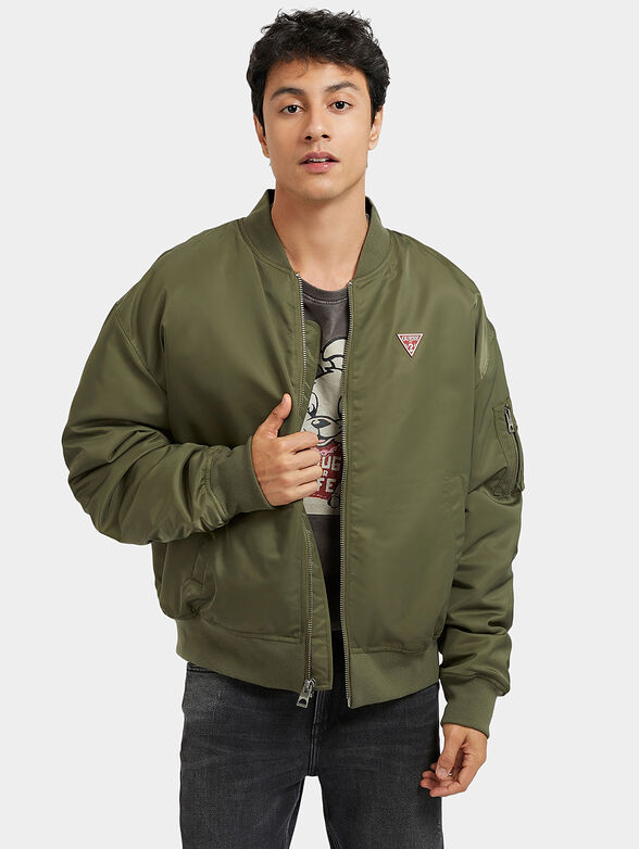 QUEEN bomber jacket with print on back - 1