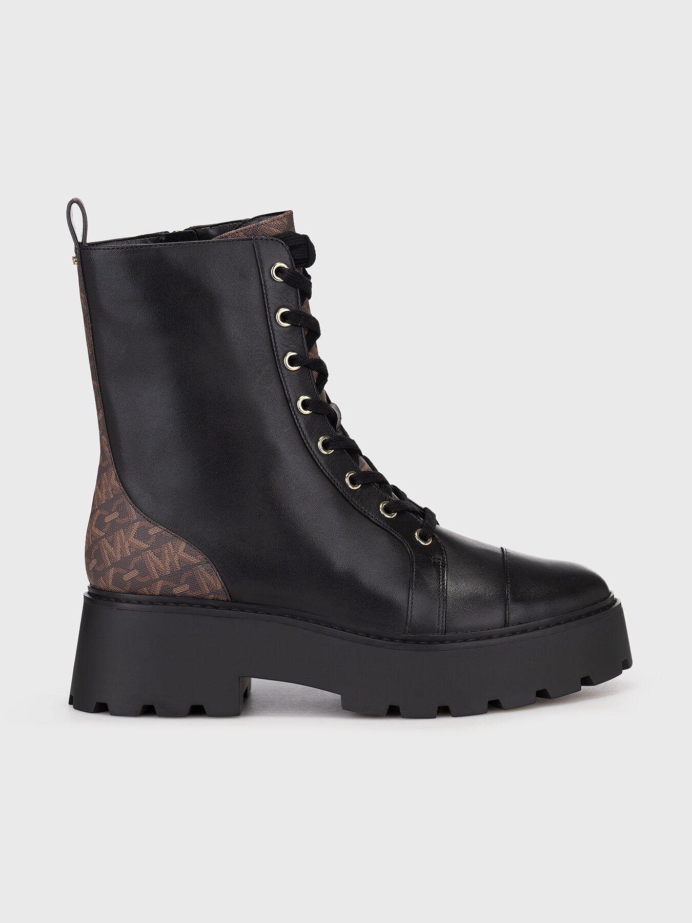 Mk black leather boots hot sale