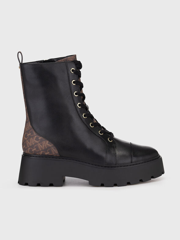 BLAKE monogram leather boots - 1