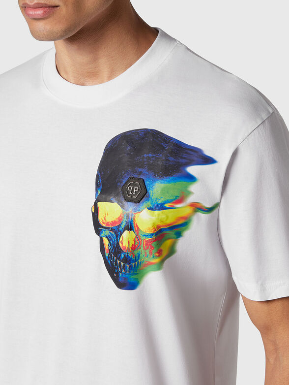 SKULL cotton blend T-Shirt - 4