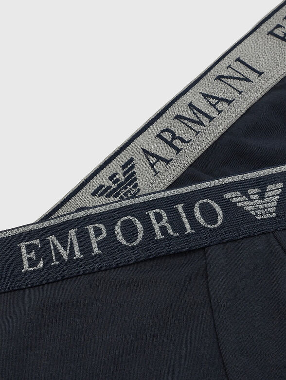 Set of two dark blue boxers - 3