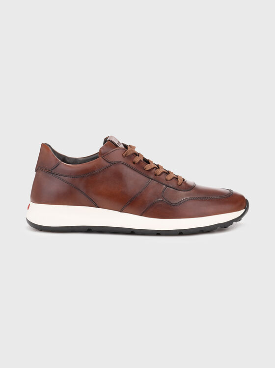 Leather sneakers - 1