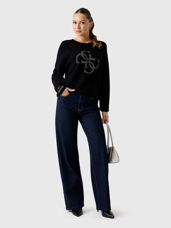 Studded logo sweater - 2