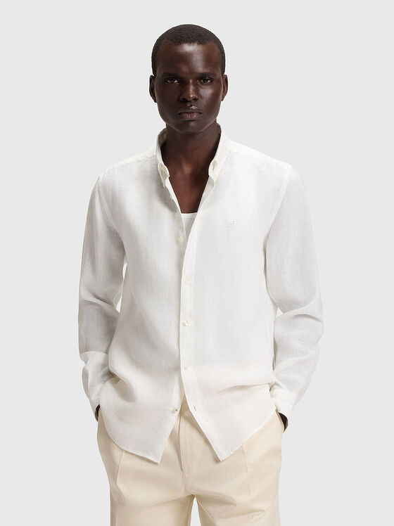 Слим риза от лен - 1