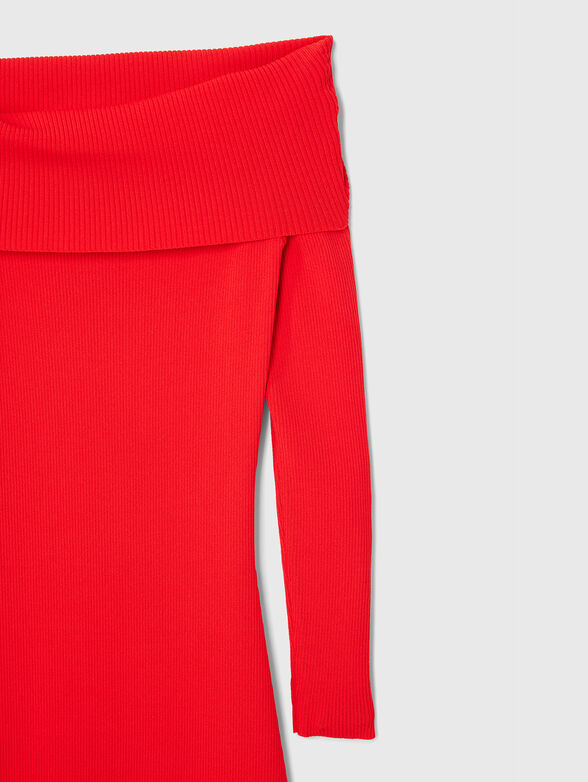 MILWAUKEE red dress - 4