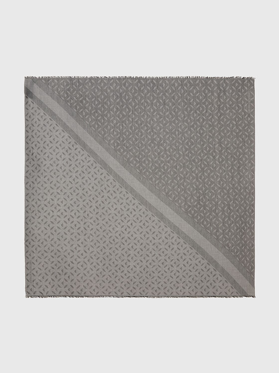 Cotton blend scarf  - 1